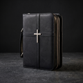 Faith Keeper Bible Case in black