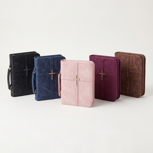 Faith Keeper Bible Case five color lineup